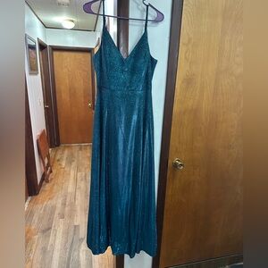 Blue formal dress. Size 13.